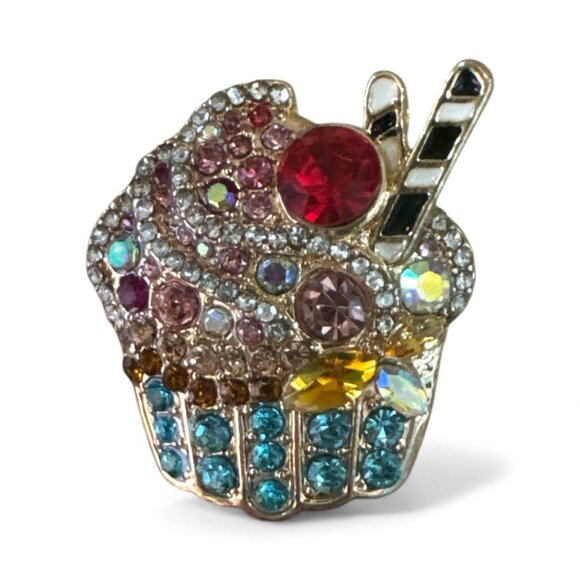 Tasty Sweets Rhinestone Brooches - Picture 4 of 5